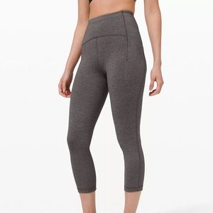 Lululemon swift speed high rise crop